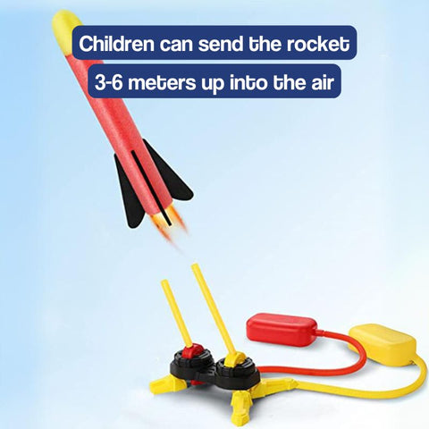 Soaring Foot Rocket Launcher – Ultimate Outdoor Fun for Kids! Teeny Pandas