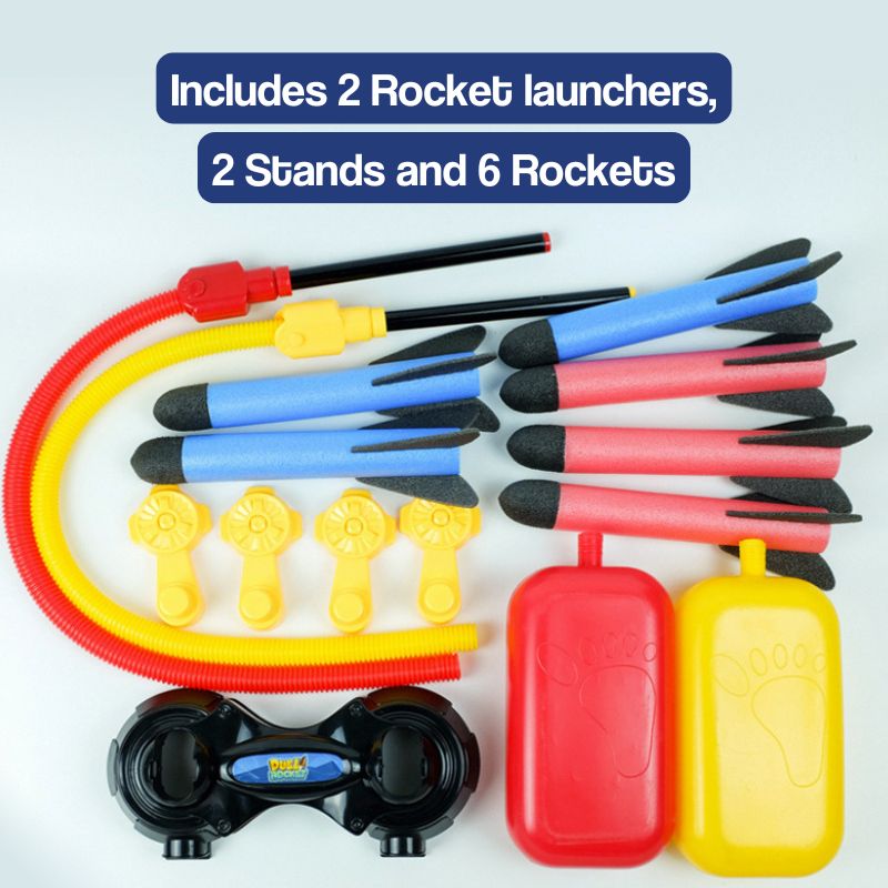 Soaring Foot Rocket Launcher – Ultimate Outdoor Fun for Kids! Teeny Pandas