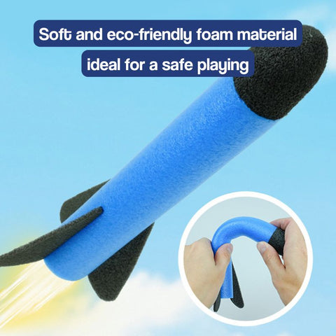 Soaring Foot Rocket Launcher – Ultimate Outdoor Fun for Kids! Teeny Pandas