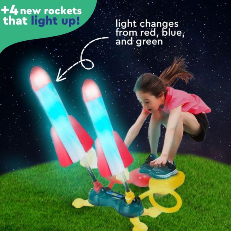 Soaring Foot Rocket Launcher – Ultimate Outdoor Fun for Kids! Teeny Pandas