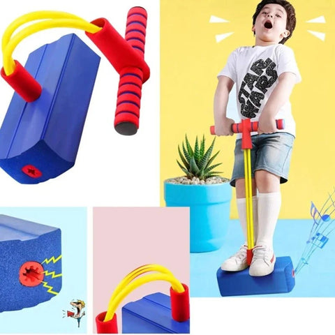 Children Bounce Foam Pogo Stick Jumper