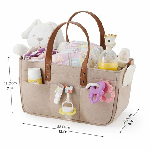 Lightweight Multifunctional Nappy Bag for Travel & Storage